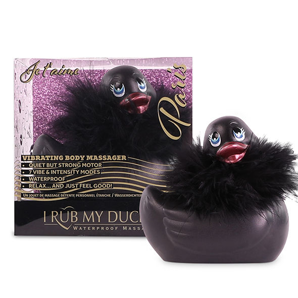 Vibrador pato elegante com cristal Swarovski — I Rub My Duckie 2.0 Paris