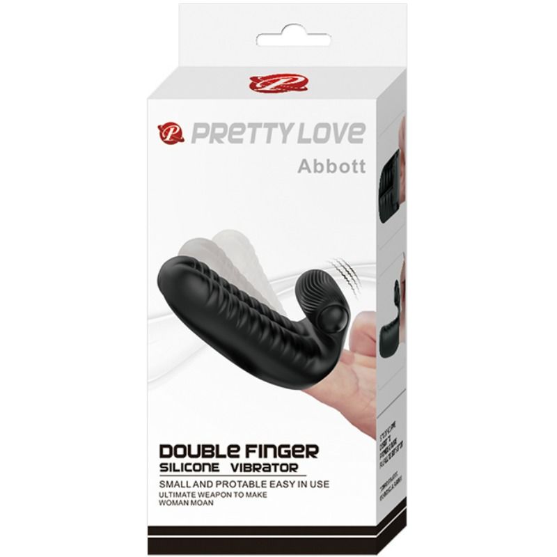 Stimulateur digital vibrant double nodulation — Pretty Love