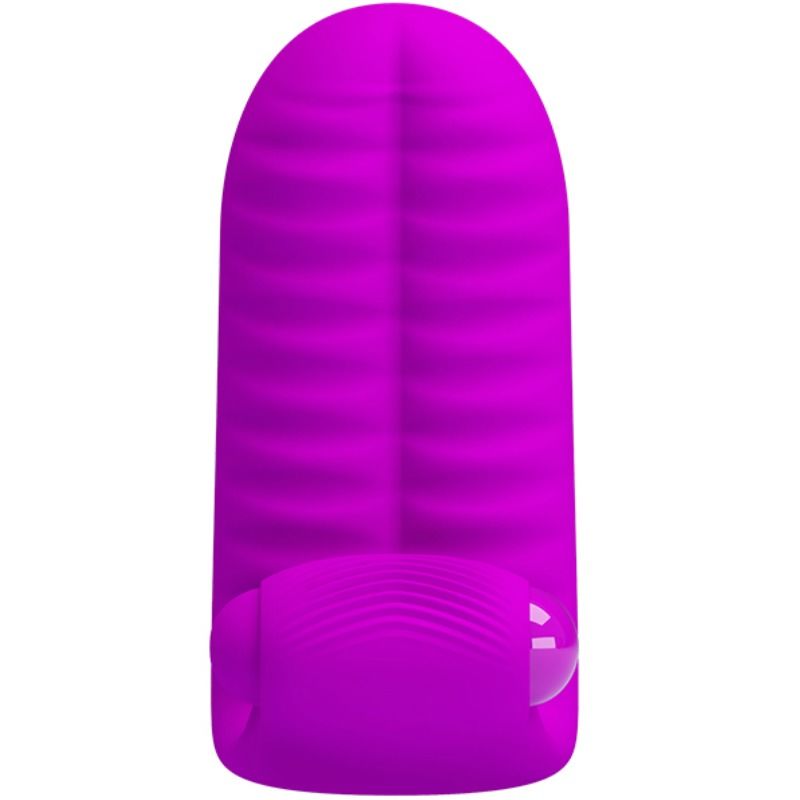 Stimulateur digital double nodulation lilas — PRETTY LOVE