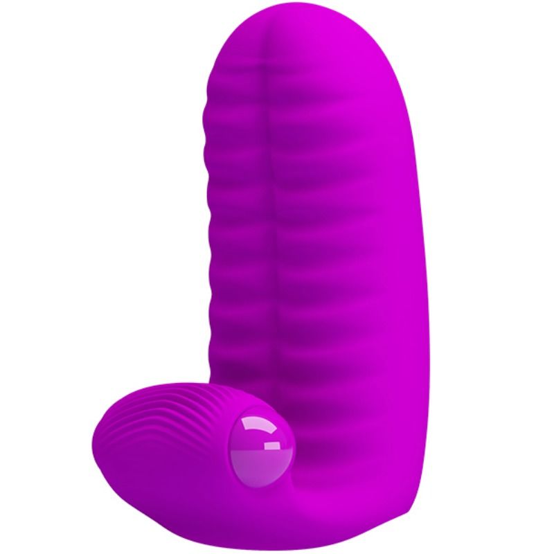 Stimulateur digital double nodulation lilas — PRETTY LOVE