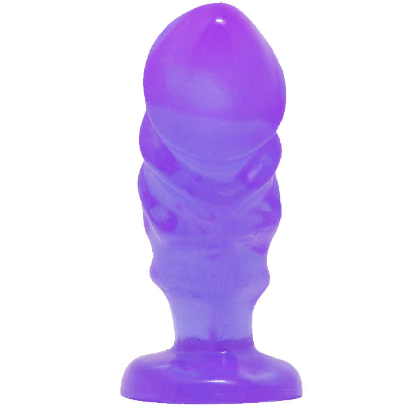 Plug anal unisexe à ventouse lilas — BAILE ANAL