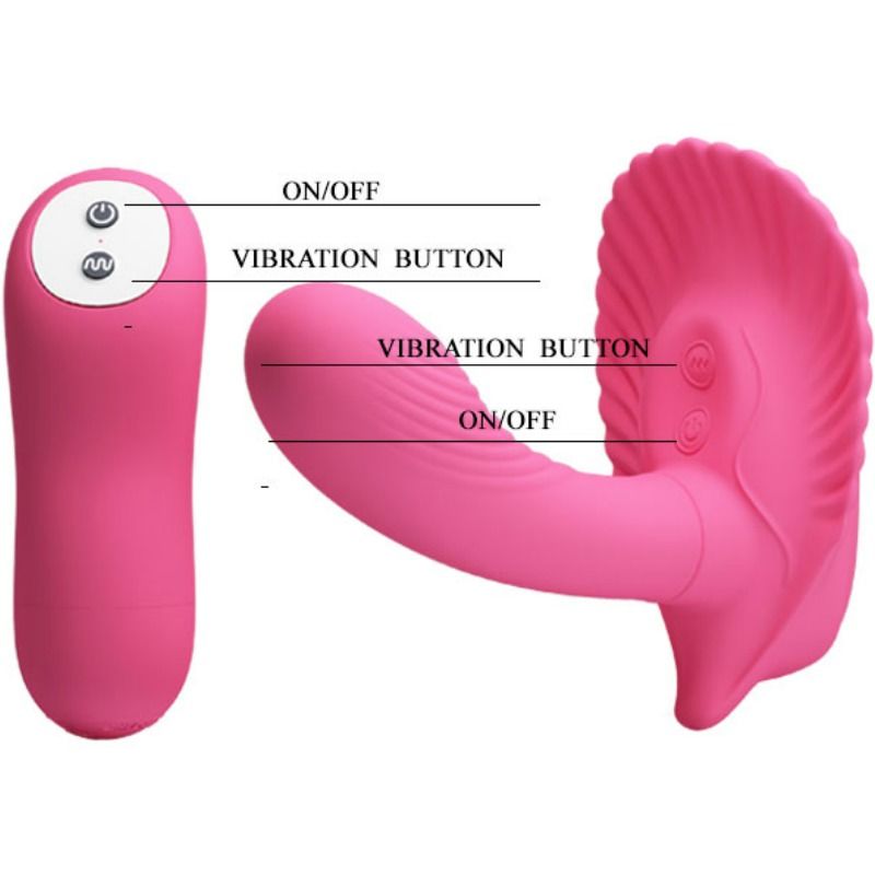 Coquille vibrante télécommandée — PRETTY LOVE FLIRTATION