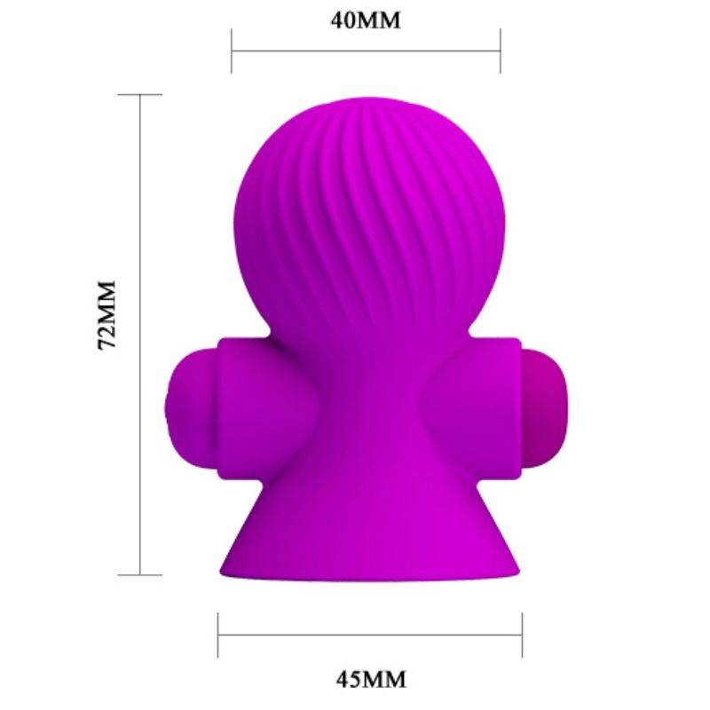 Stimulateur de mamelons vibrant 12 modes — PRETTY LOVE SMART