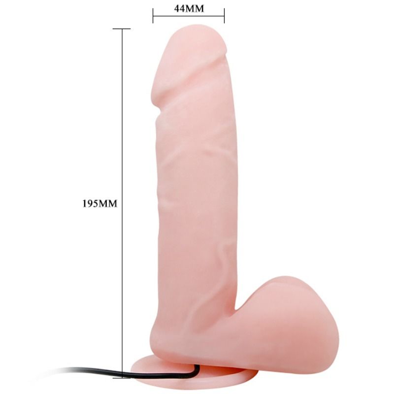 Gode réaliste Oliver vibrant télécommandé — BAILE VIBRATORS