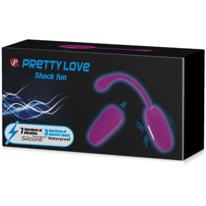 Œuf vibrant avec électrochocs — PRETTY LOVE SMART
