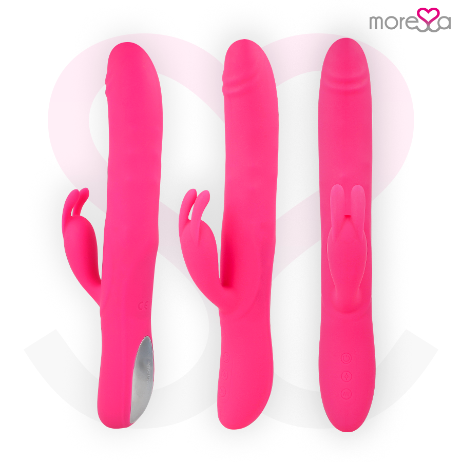 Vibromasseur lapin premium à rotations multiples — MORESSA
