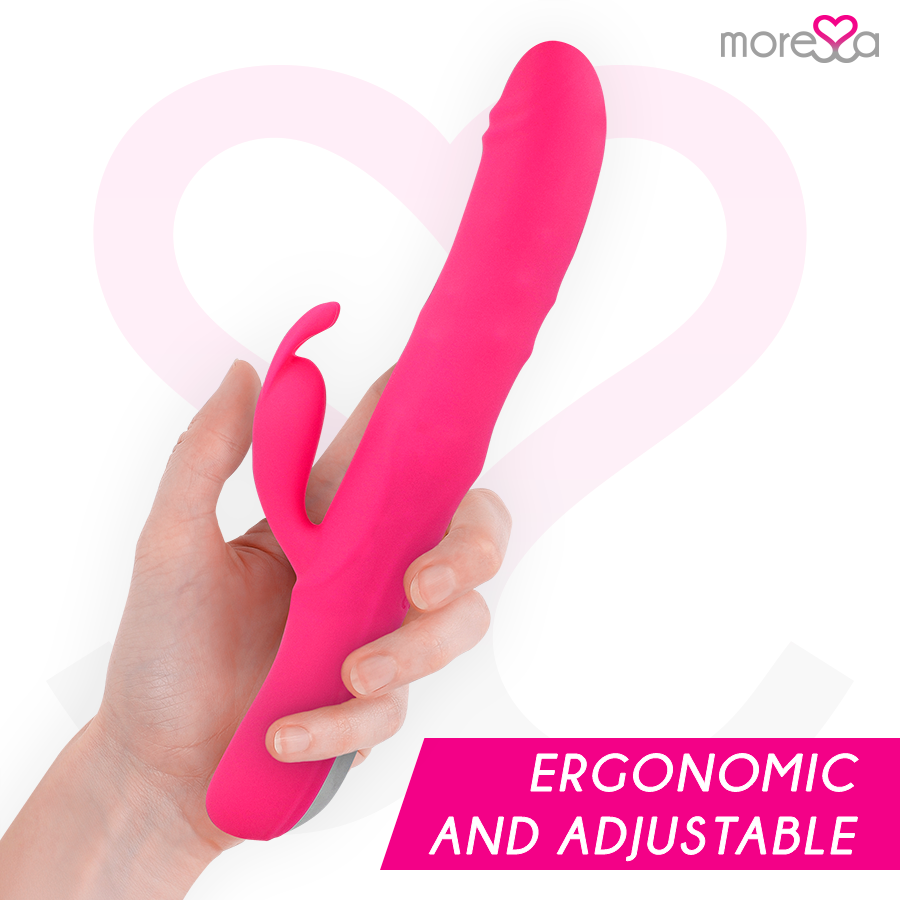 Vibromasseur lapin premium à rotations multiples — MORESSA