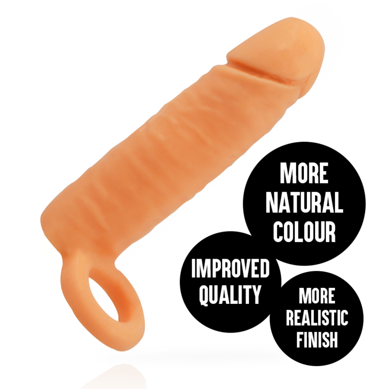 Manchon pénien réaliste allongeant 16 cm — ADDICTED TOYS
