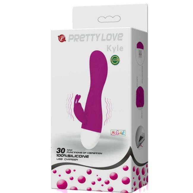 Vibrateur lapin intelligent Kyle 30 modes — PRETTY LOVE
