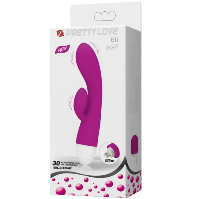 Vibrateur lapin intelligent Eli 30 modes — PRETTY LOVE