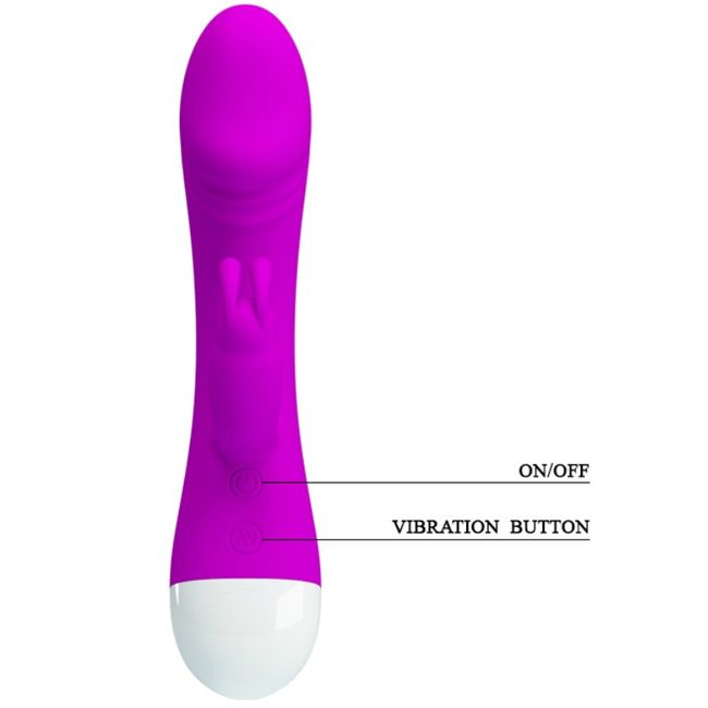 Vibromasseur lapin rechargeable 30 modes — PRETTY LOVE