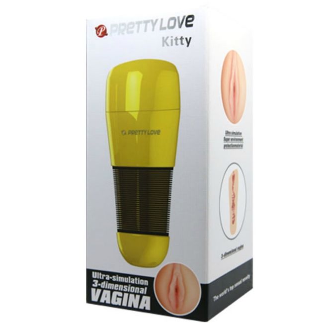 Masturbateur vagin réaliste texturé Kitty 2 — PRETTY LOVE MALE