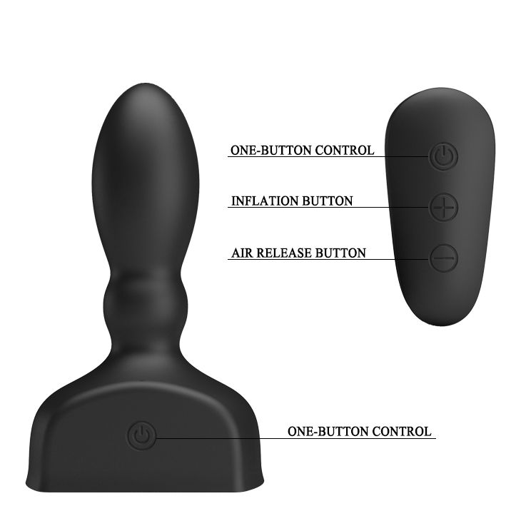 Vibrateur prostatique gonflable Marriel — PRETTY LOVE