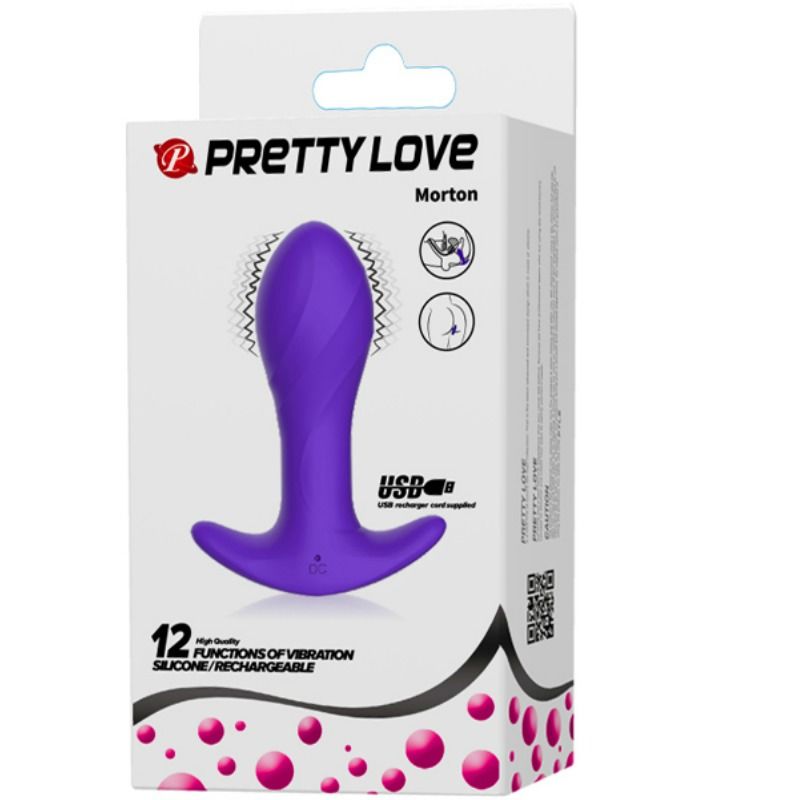Vibrateur anal en silicone à 12 modes — PRETTY LOVE