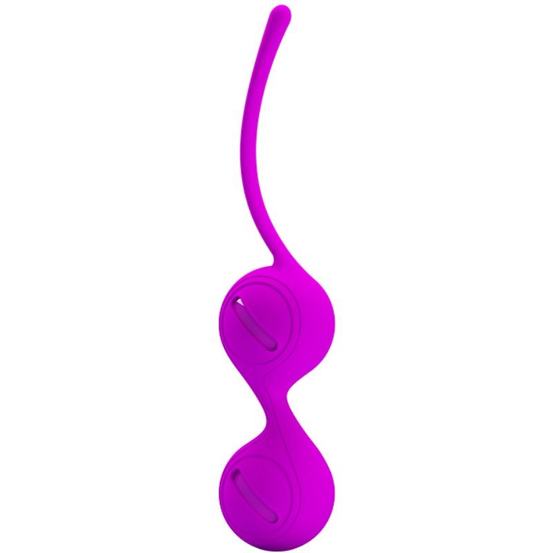 Boules de Kegel stimulantes en silicone lilas — PRETTY LOVE FLIRTATION