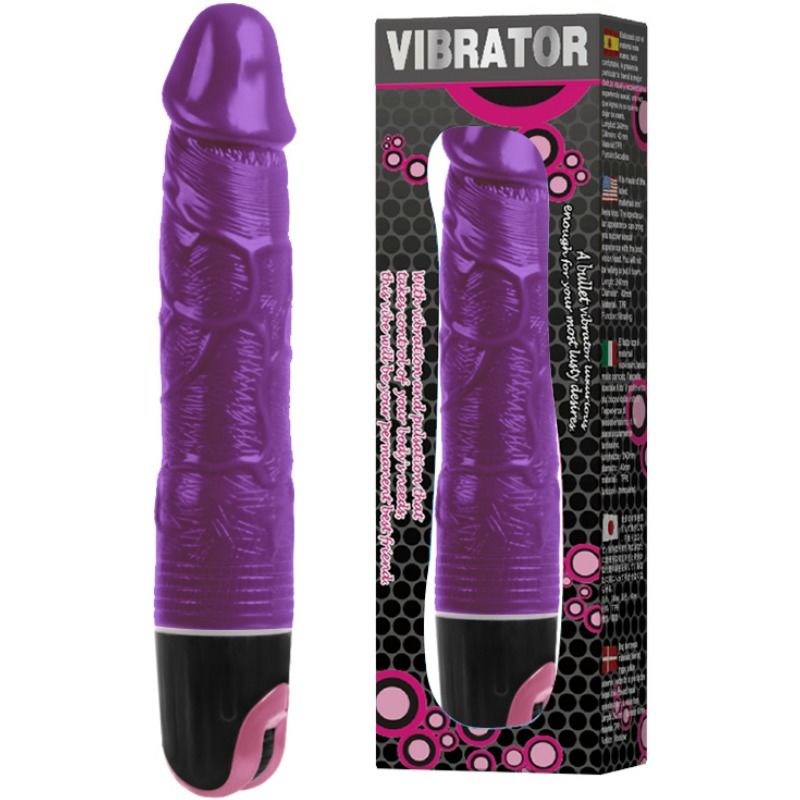 Vibrateur multivitesses lilas doux et flexible — BAILE VIBRATORS