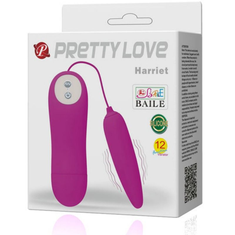 Œuf vibrant stimulateur clitoridien Harriet — PRETTY LOVE