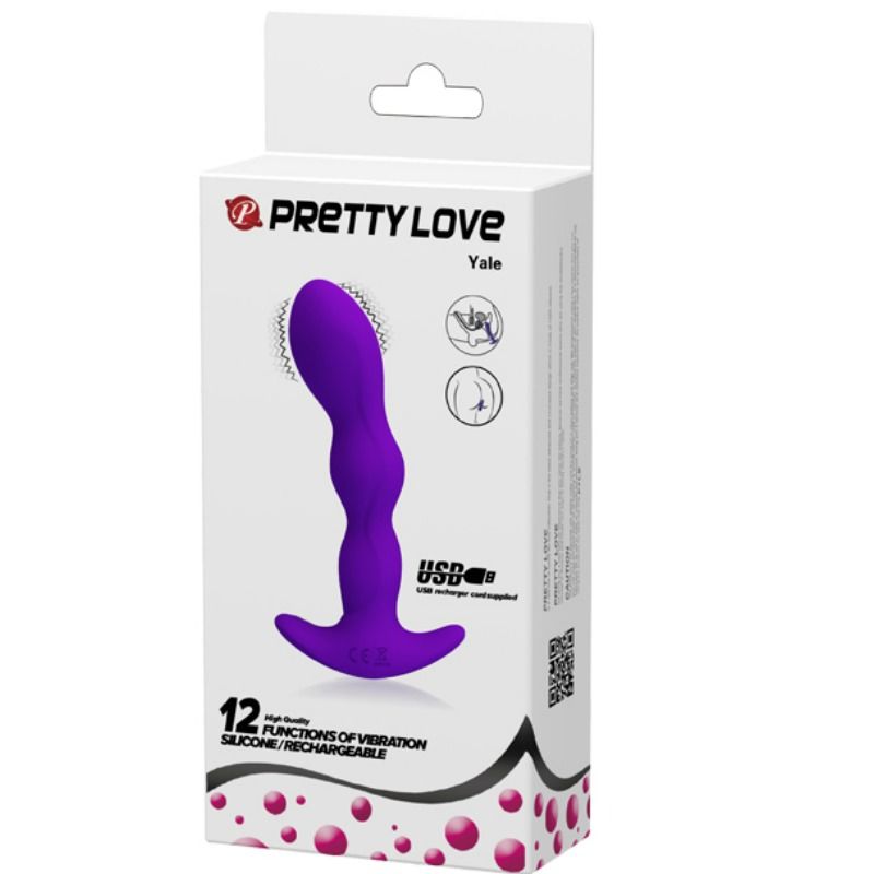 Masseur anal vibrant 12 modes — PRETTY LOVE