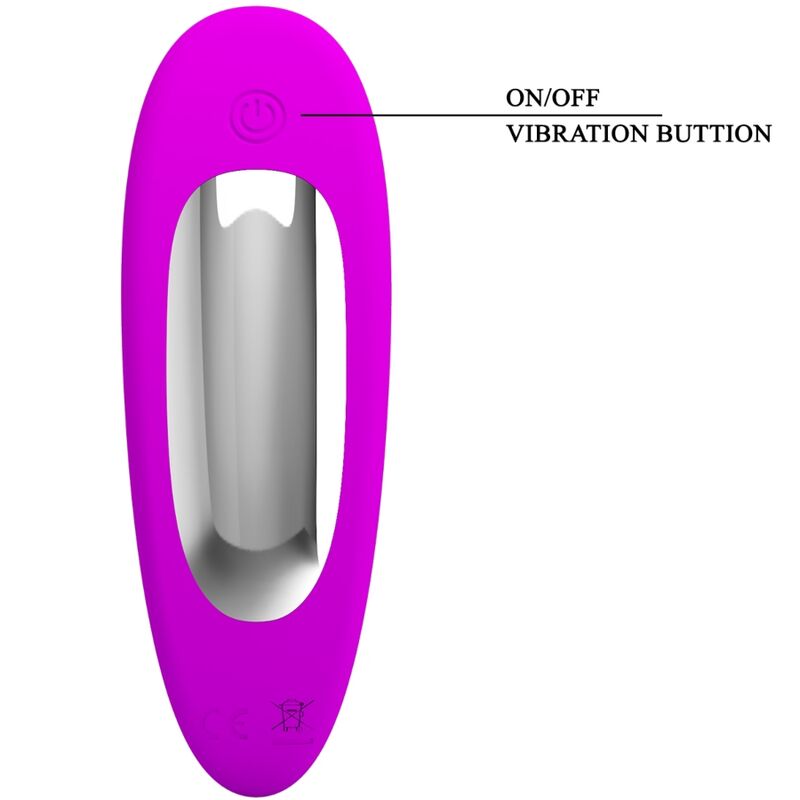 Plug anal vibrant haut et bas Heather — PRETTY LOVE