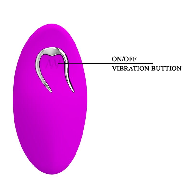 Plug anal vibrant haut et bas Heather — PRETTY LOVE