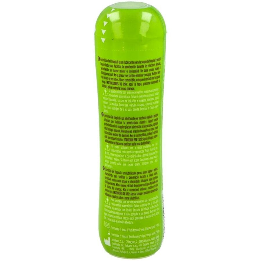 Gel lubrifiant tropical à base d'eau — CONTROL LUBES