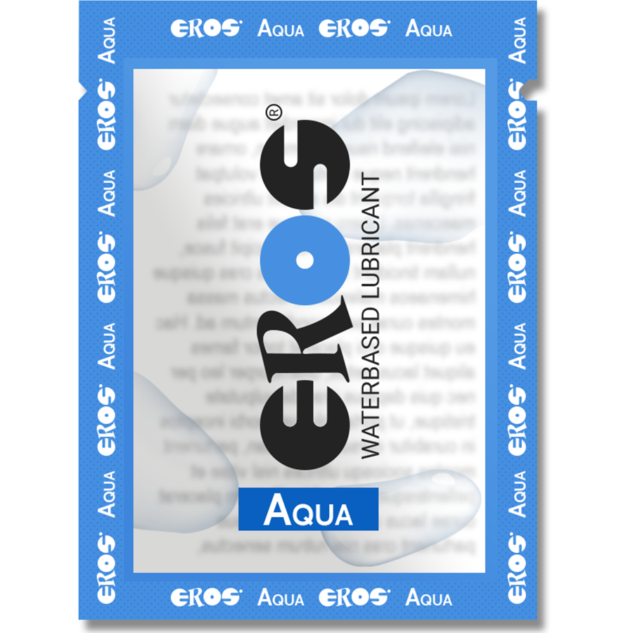 Lubrifiant aquatique hydratant 4 ml — EROS AQUA & SILK