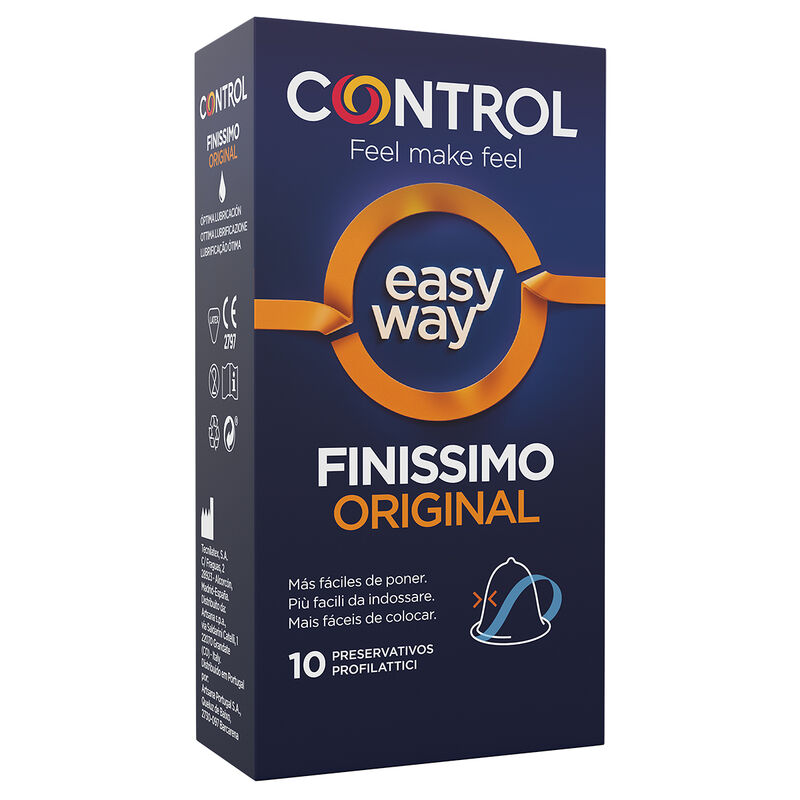 Préservatif finissimo avec applicateur Easy Way (lot de 10) — CONTROL CONDOMS