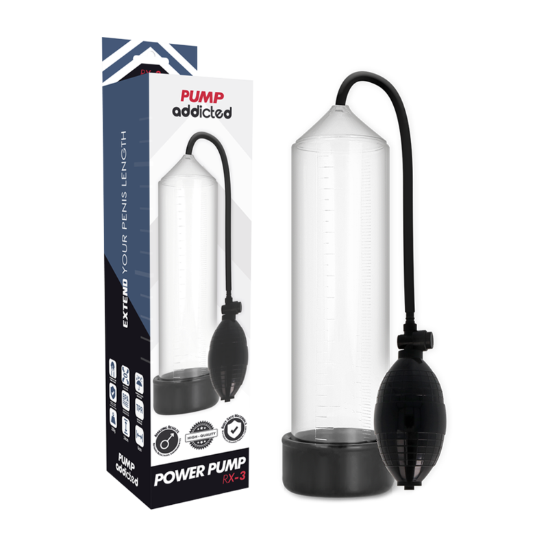 Pompe à vide transparente RX3 — PUMP ADDICTED