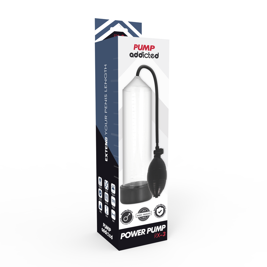 Pompe à vide transparente RX3 — PUMP ADDICTED