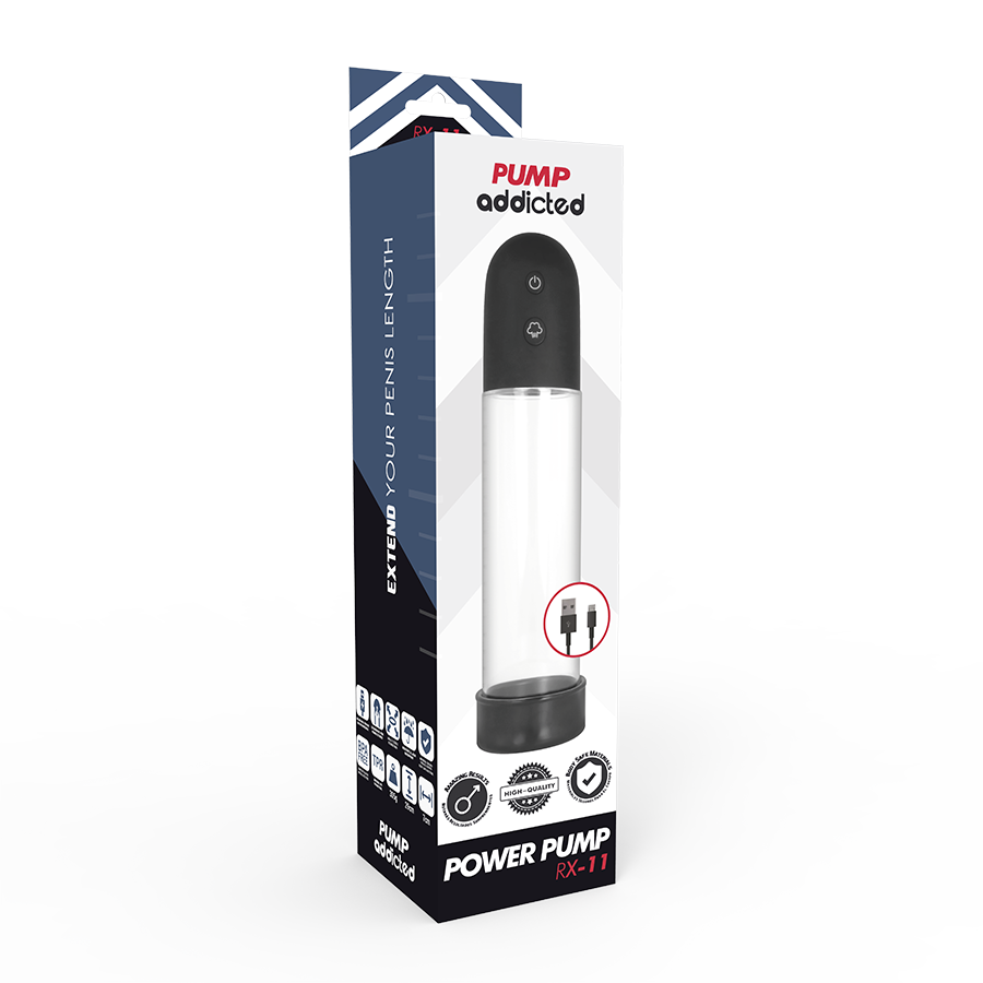 Pompe d'érection automatique RX11 — PUMP ADDICTED