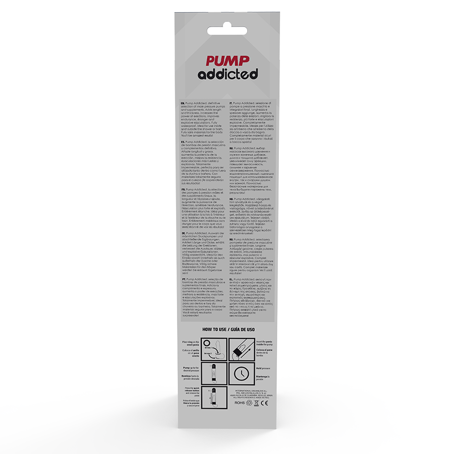 Pompe d'érection automatique RX11 — PUMP ADDICTED