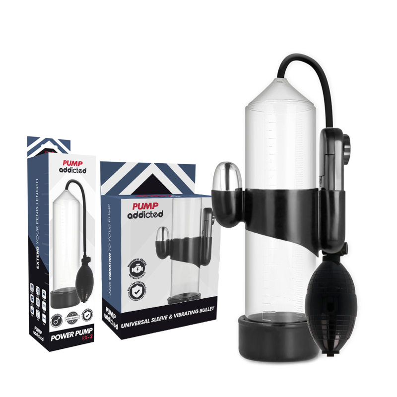 Pompe vibrante transparente RX3 — PUMP ADDICTED