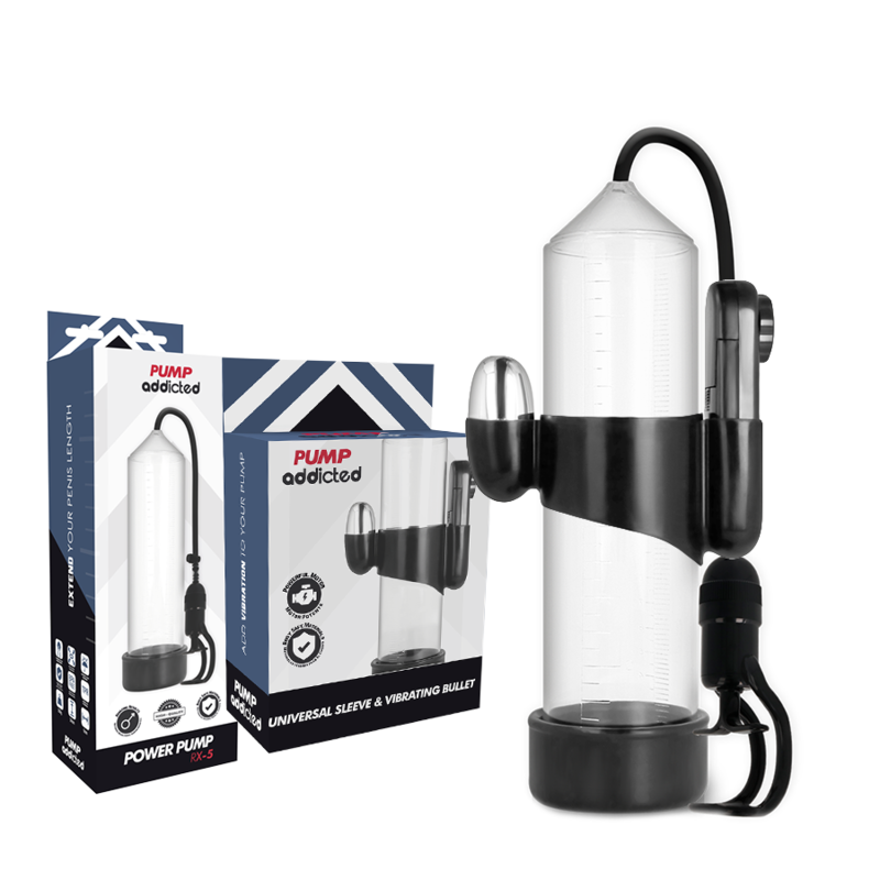 Pompe vibrante transparente RX5 — PUMP ADDICTED