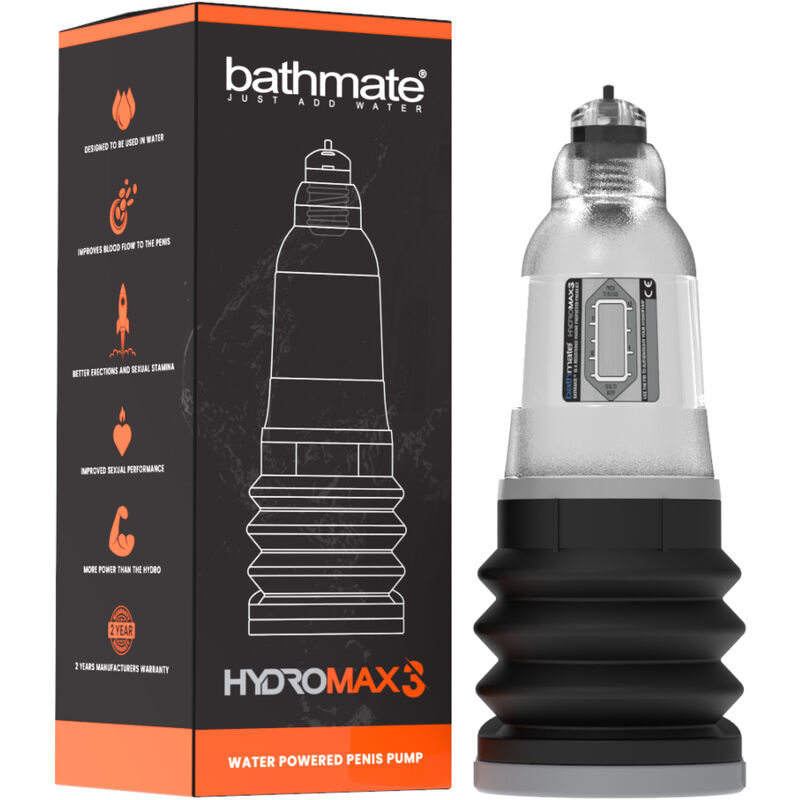 Pompe hydraulique transparente pour homme — BATHMATE