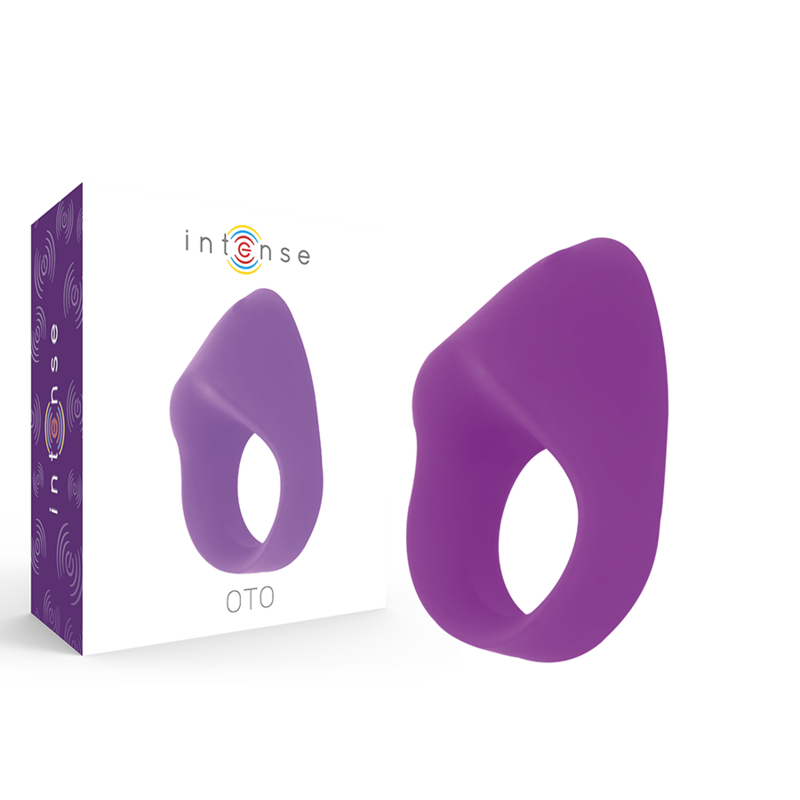 Anneau vibrant rechargeable OTO lilas — INTENSE FOR HIM
