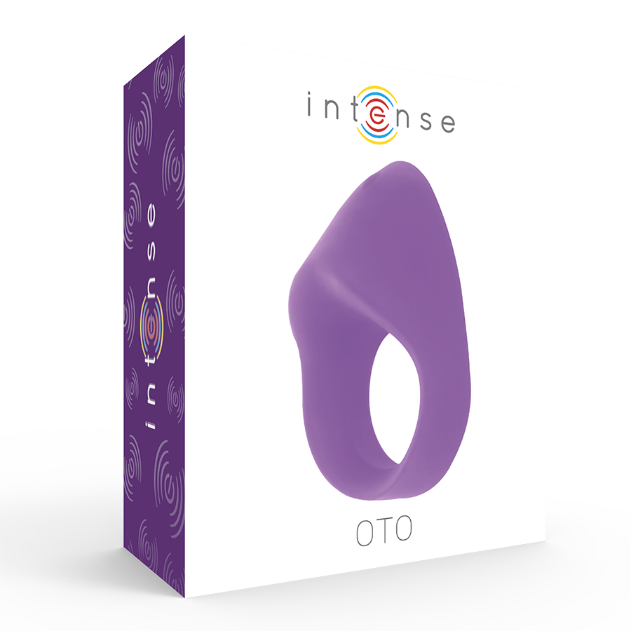 Anneau vibrant rechargeable OTO lilas — INTENSE FOR HIM