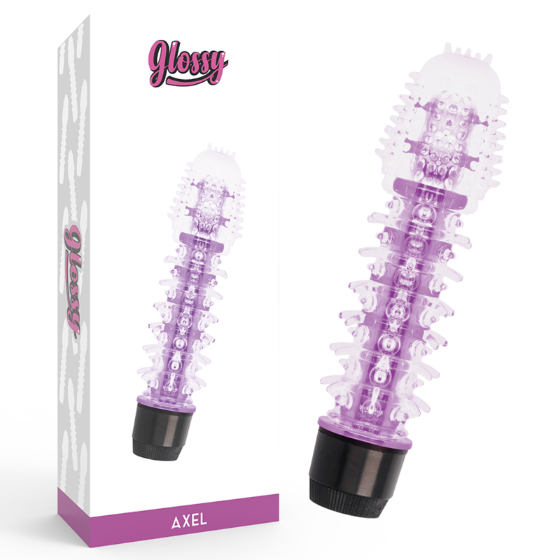 Vibromasseur Axel effet brillant — GLOSSY