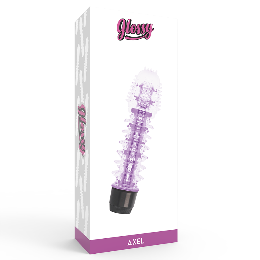 Vibromasseur Axel effet brillant — GLOSSY