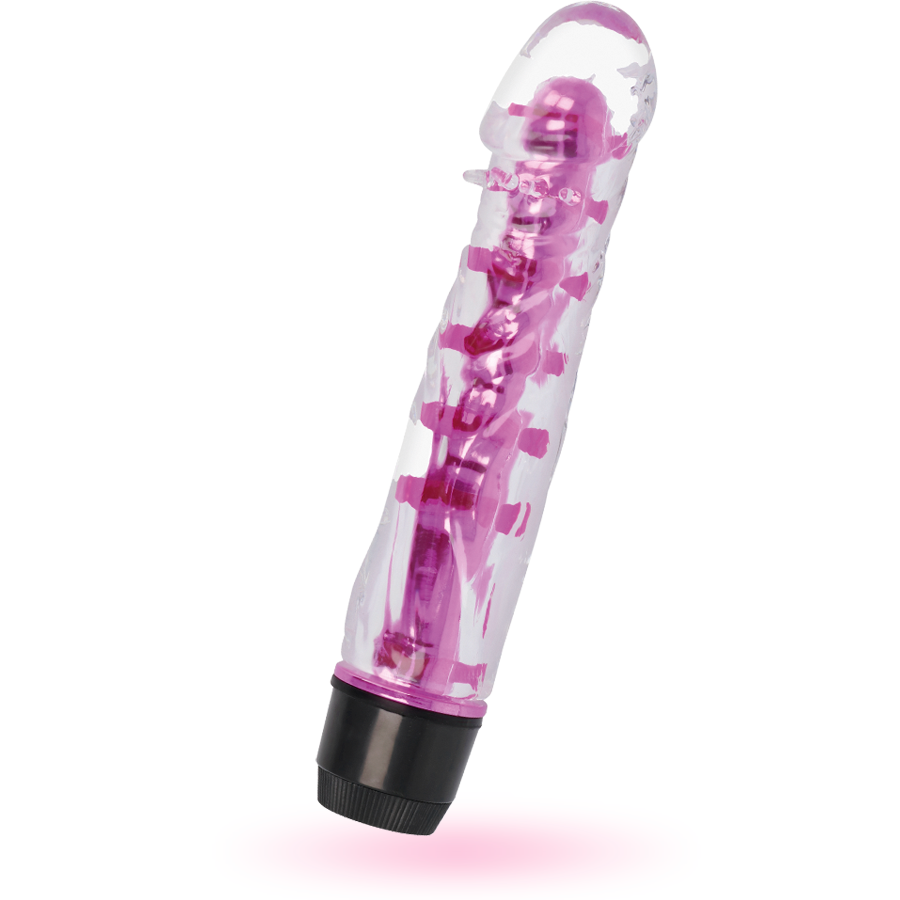 Vibrateur brillant Lenny rose — GLOSSY