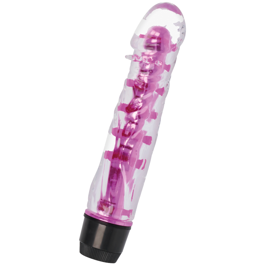 Vibrateur brillant Lenny rose — GLOSSY