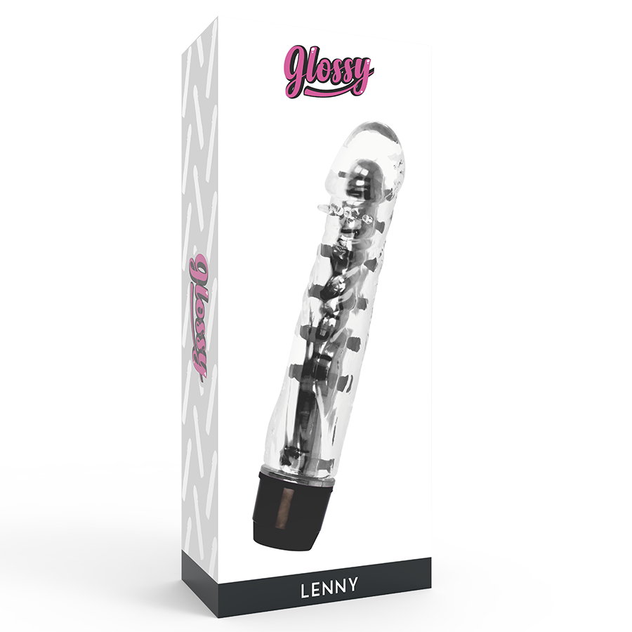 Vibrateur Lenny noir satiné — GLOSSY