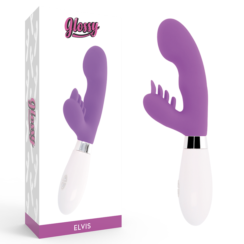 Masseur lapin vibrant double moteur — GLOSSY