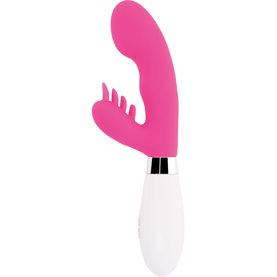 Masseur lapin vibrant double moteur — GLOSSY