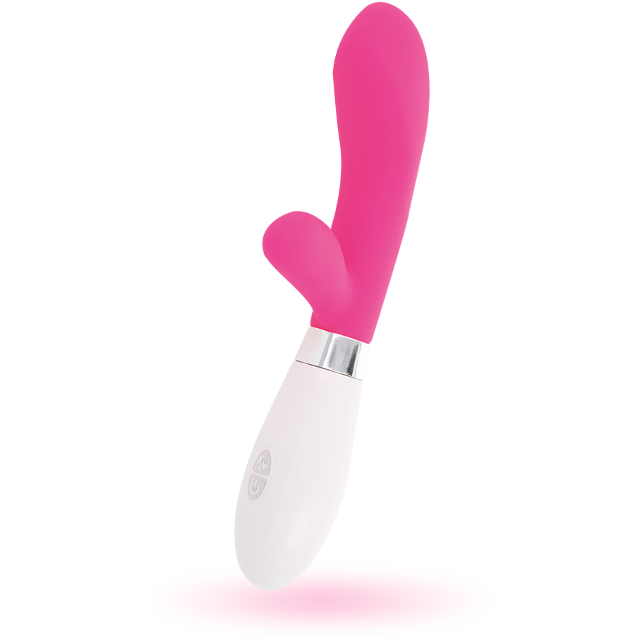 Masseur lapin vibrant en silicone — GLOSSY