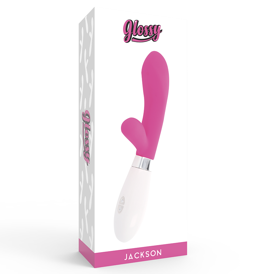 Masseur lapin vibrant en silicone — GLOSSY