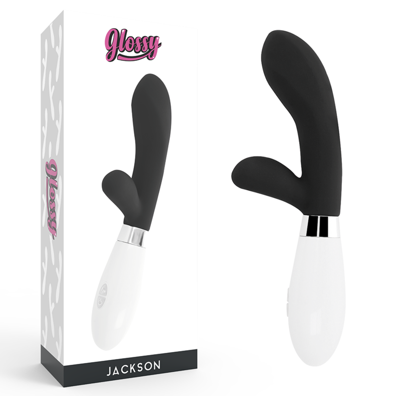Masseur lapin vibrant double moteur silencieux — GLOSSY