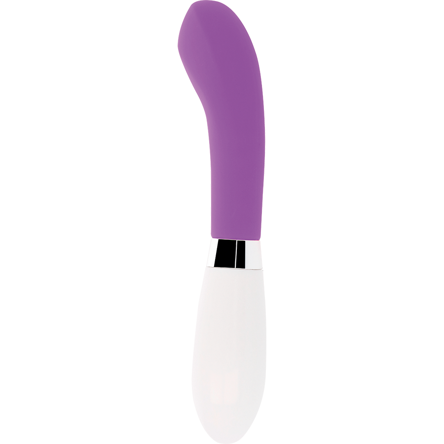 Vibrateur courbe satiné violet — GLOSSY