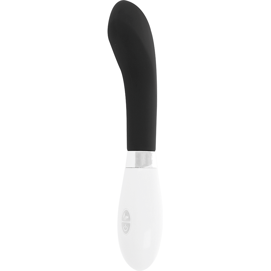 Vibrateur courbe John noir — GLOSSY