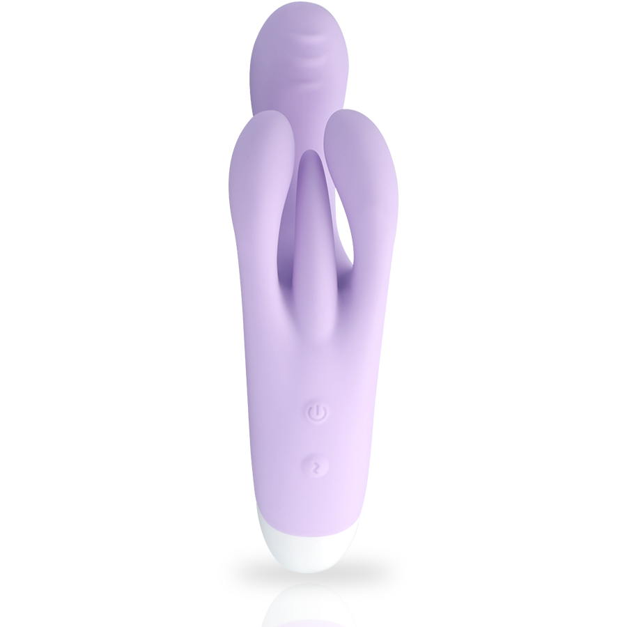 Vibrateur orgasmique triple moteur ergonomique — MIA