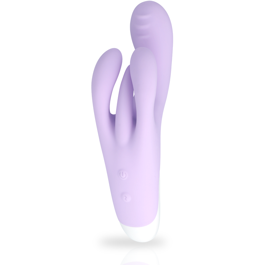 Vibrateur orgasmique triple moteur ergonomique — MIA